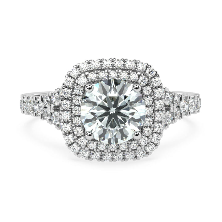Brilliant Harmony: Solitaire Diamond Ring