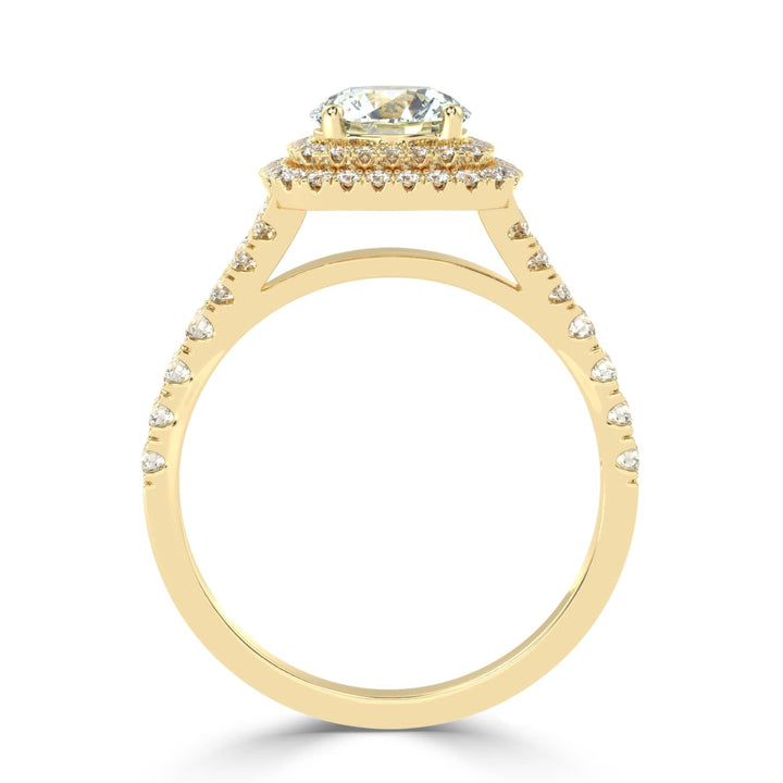 Brilliant Harmony: Solitaire Diamond Ring