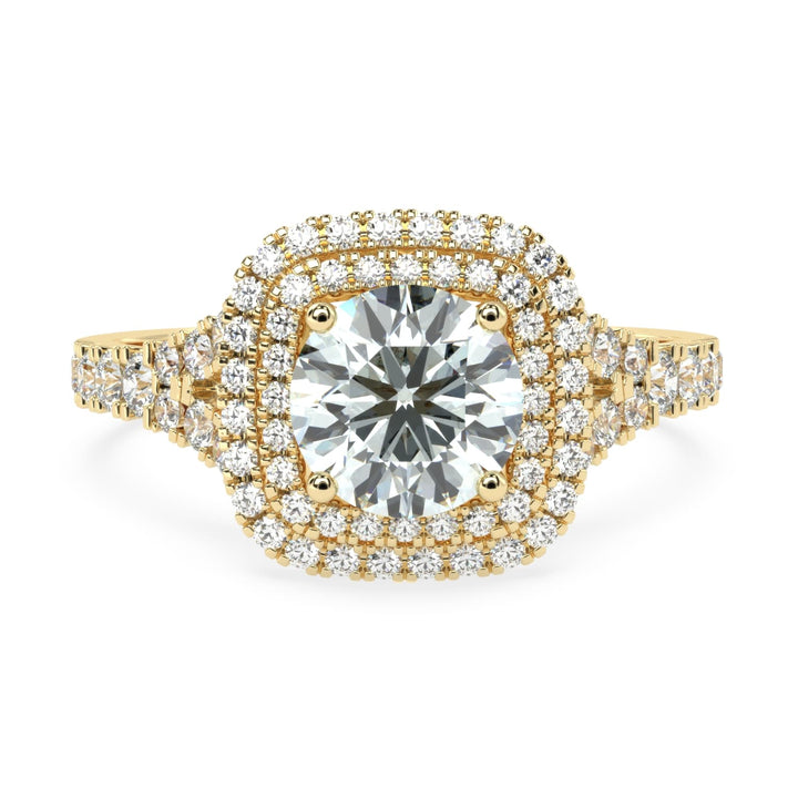 Brilliant Harmony: Solitaire Diamond Ring