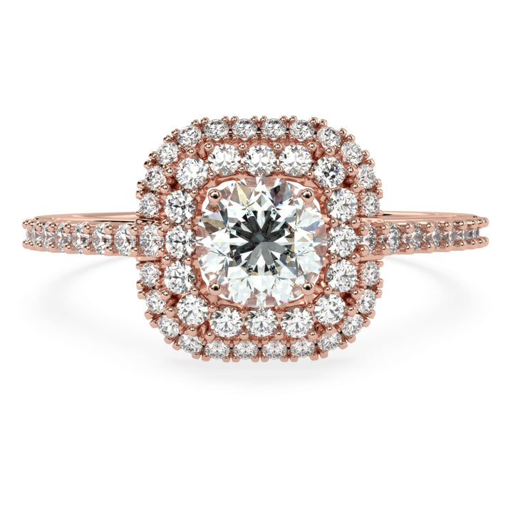 Ethereal Elegance: Solitaire Diamond Ring