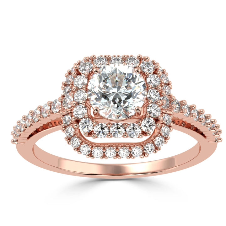 Ethereal Elegance: Solitaire Diamond Ring