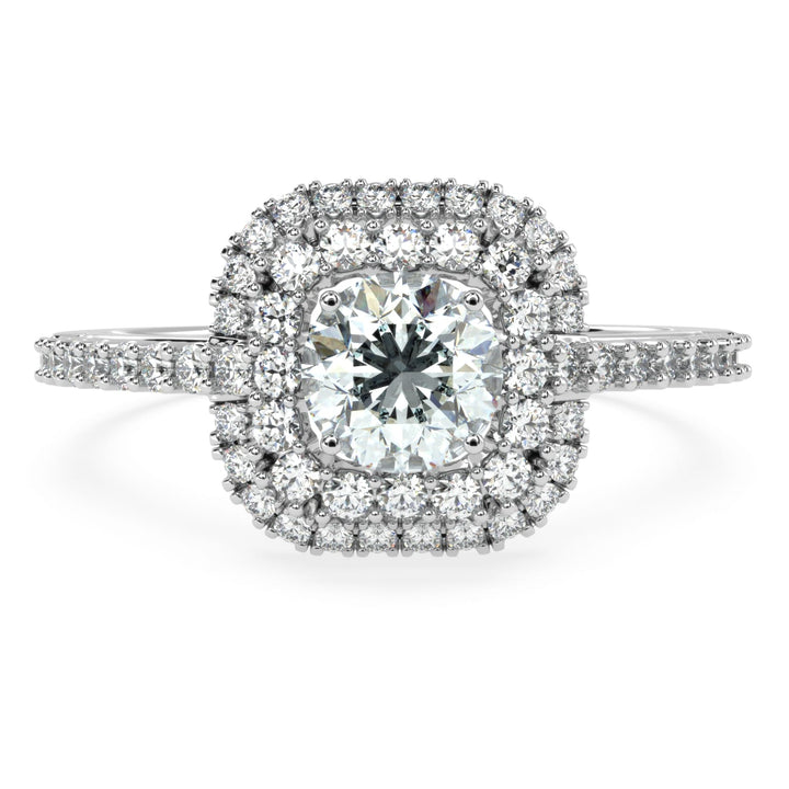 Ethereal Elegance: Solitaire Diamond Ring