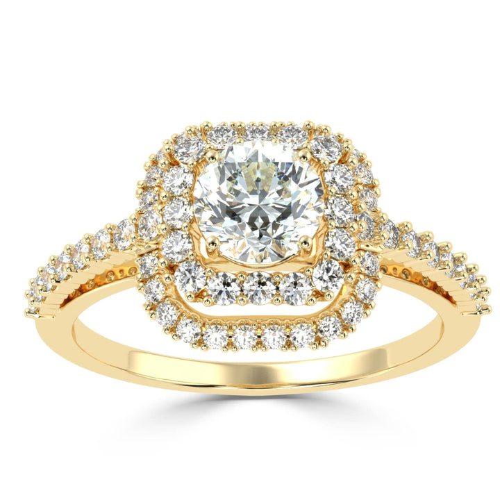 Ethereal Elegance: Solitaire Diamond Ring