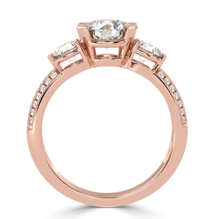 Timeless Trilogy: Three Stone Diamond Ring