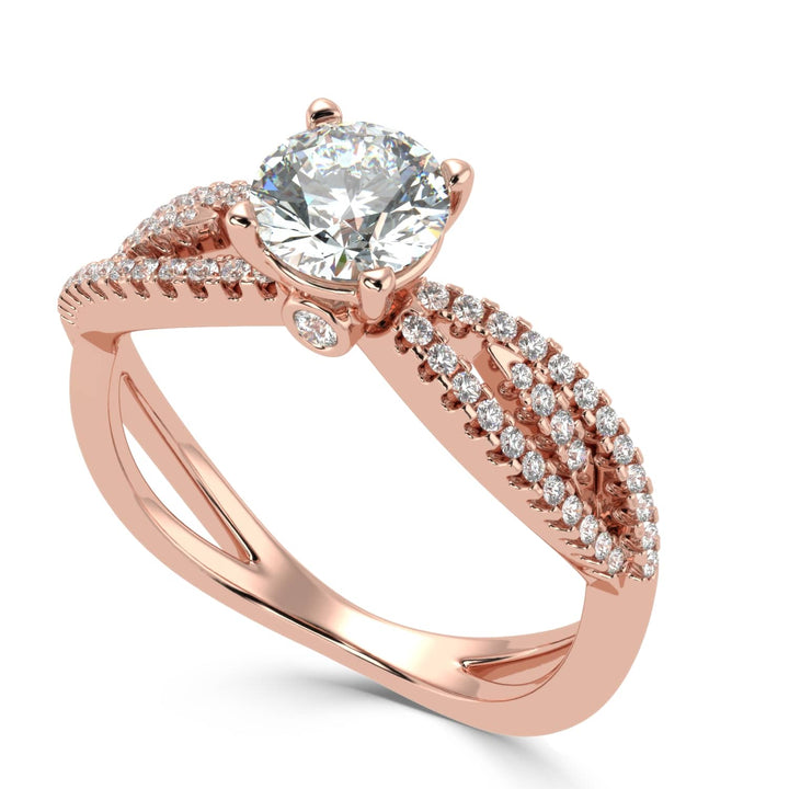 Elysian Stella: Solitaire Diamond Ring