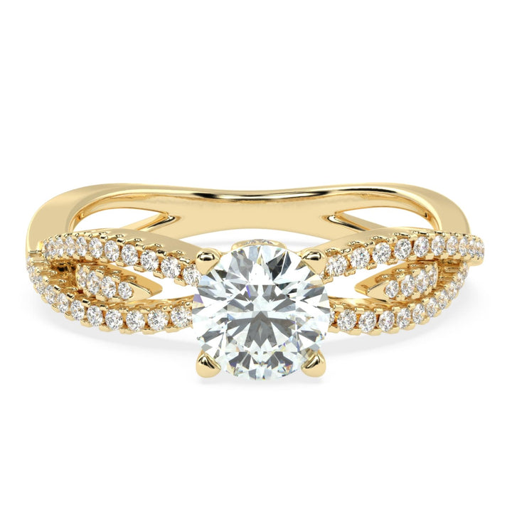 Elysian Stella: Solitaire Diamond Ring