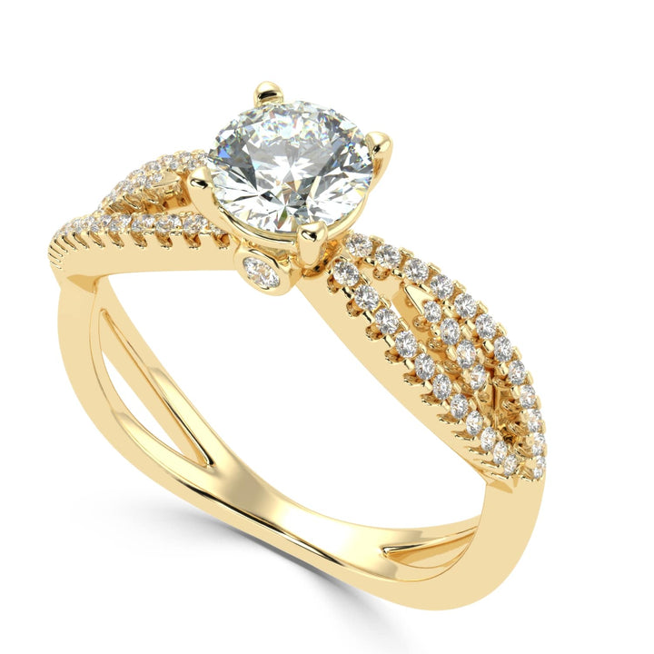 Elysian Stella: Solitaire Diamond Ring