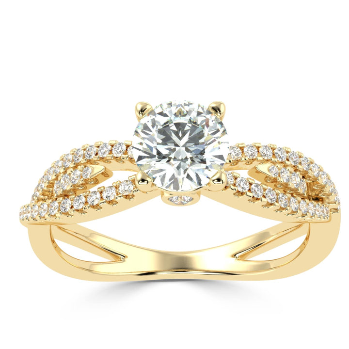 Elysian Stella: Solitaire Diamond Ring