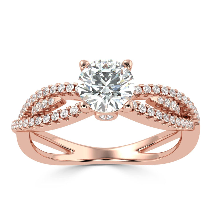 Elysian Stella: Solitaire Diamond Ring