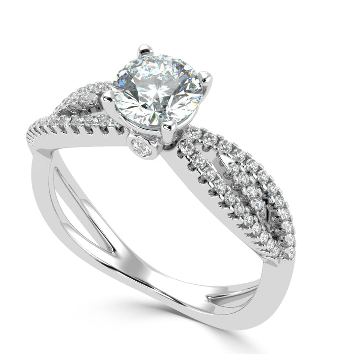 Elysian Stella: Solitaire Diamond Ring