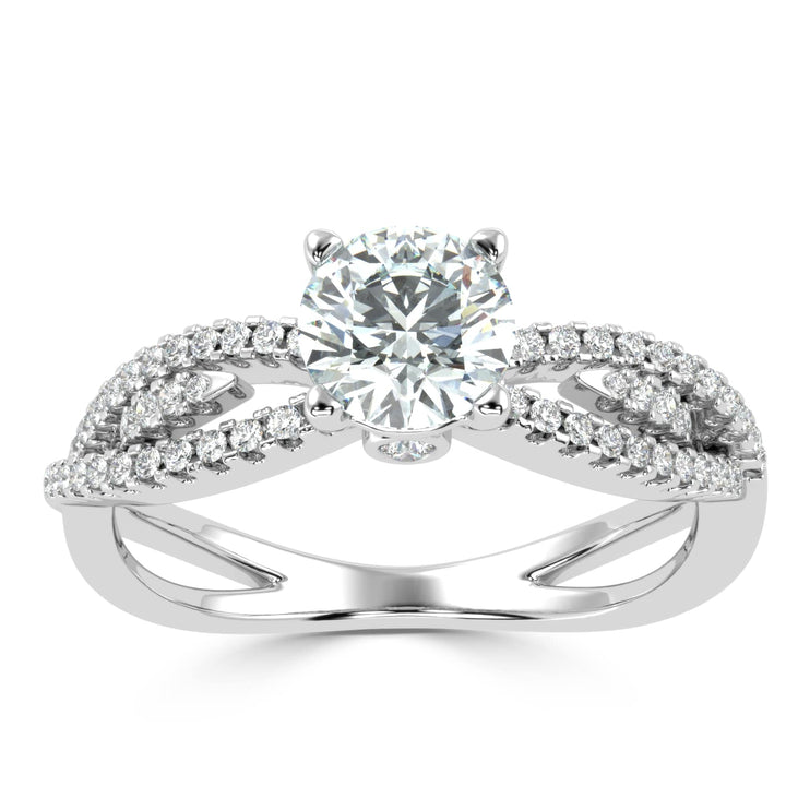Elysian Stella: Solitaire Diamond Ring