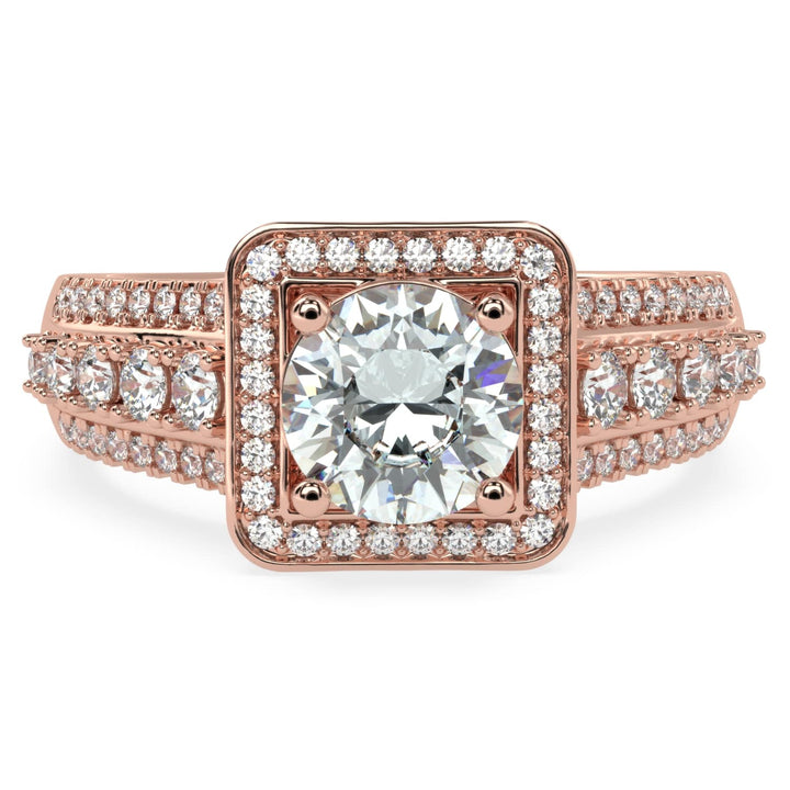 Ethereal Brilliance Solitaire Diamond Ring