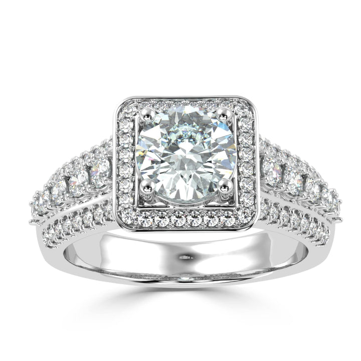 Ethereal Brilliance Solitaire Diamond Ring