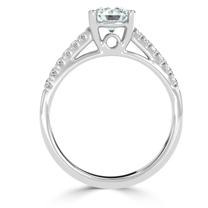 Divya Ratna: The Pristine Solitaire Diamond Ring of Radiant Brilliance
