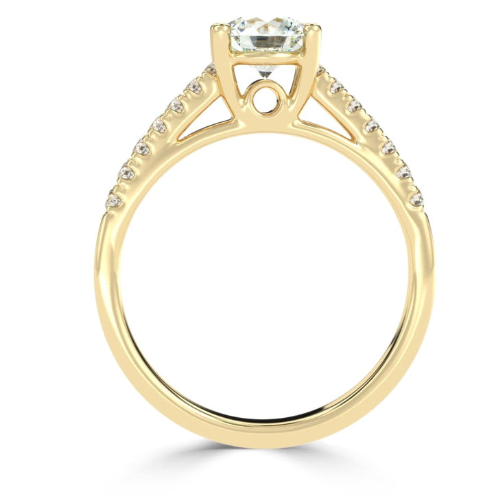 Divya Ratna: The Pristine Solitaire Diamond Ring of Radiant Brilliance