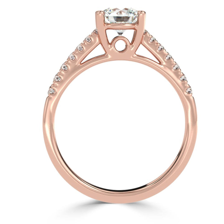 Divya Ratna: The Pristine Solitaire Diamond Ring of Radiant Brilliance