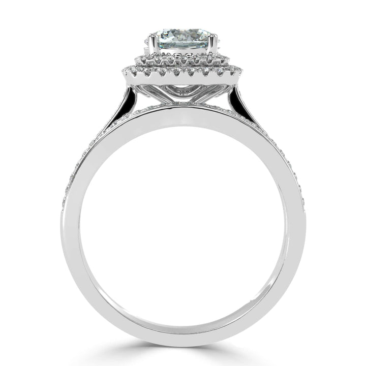 Celestial Harmony: A Tribute to Grace Solitaire Diamond Ring