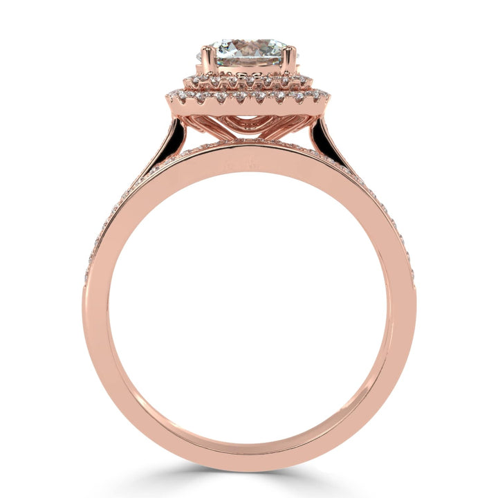 Celestial Harmony: A Tribute to Grace Solitaire Diamond Ring