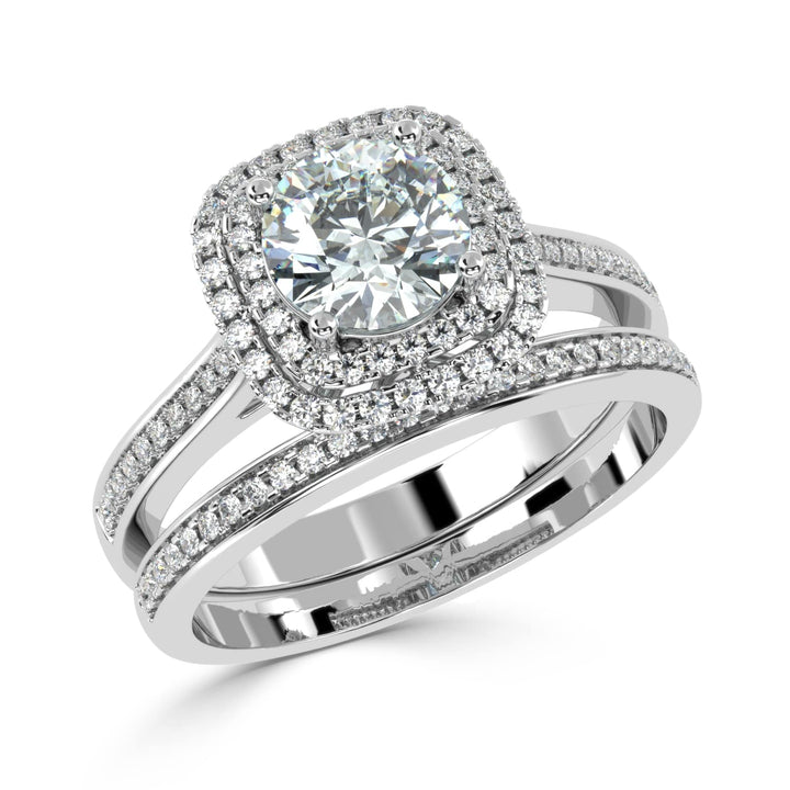 Celestial Harmony: A Tribute to Grace Solitaire Diamond Ring