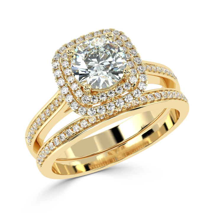 Celestial Harmony: A Tribute to Grace Solitaire Diamond Ring