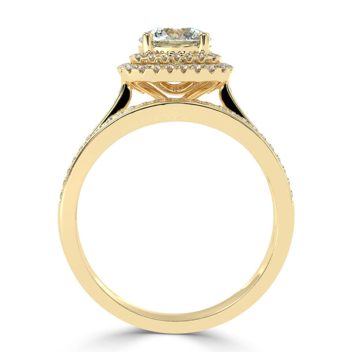 Celestial Harmony: A Tribute to Grace Solitaire Diamond Ring