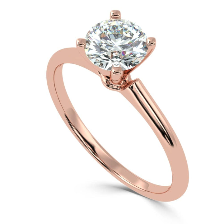 Eternal Sparkle: The Round Solitaire