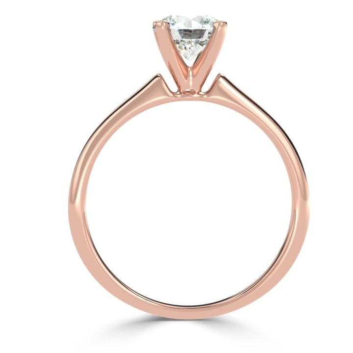 Eternal Sparkle: The Round Solitaire