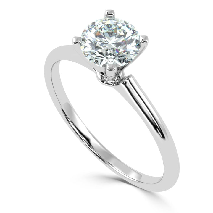Eternal Sparkle: The Round Solitaire