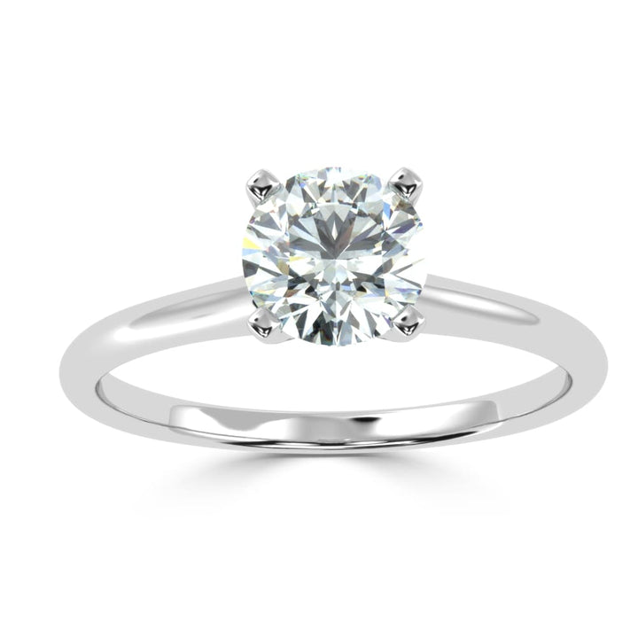 Eternal Sparkle: The Round Solitaire