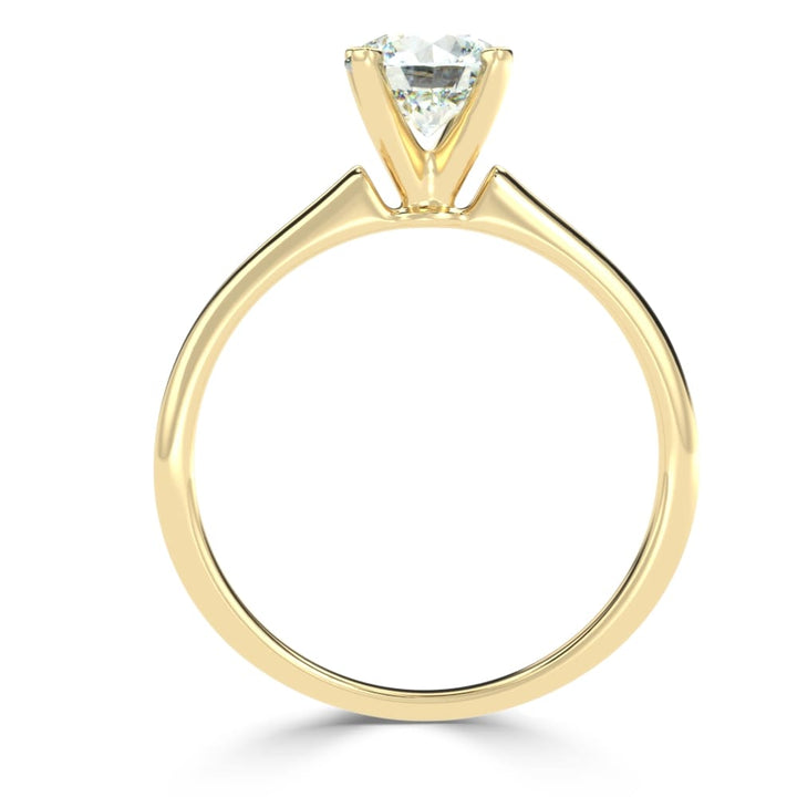 Eternal Sparkle: The Round Solitaire