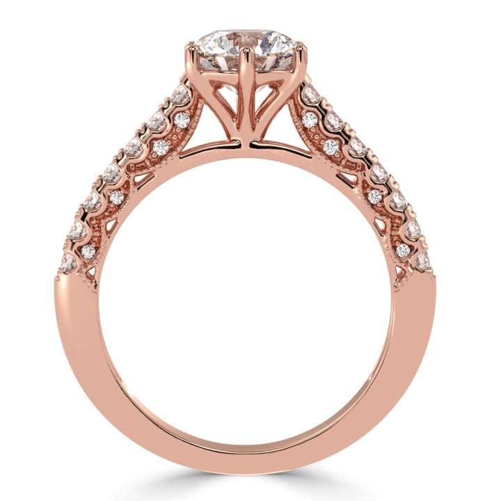 Regal Splendor Solitaire Diamond Ring