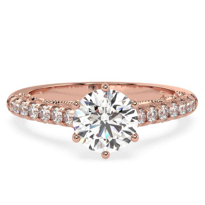 Regal Splendor Solitaire Diamond Ring