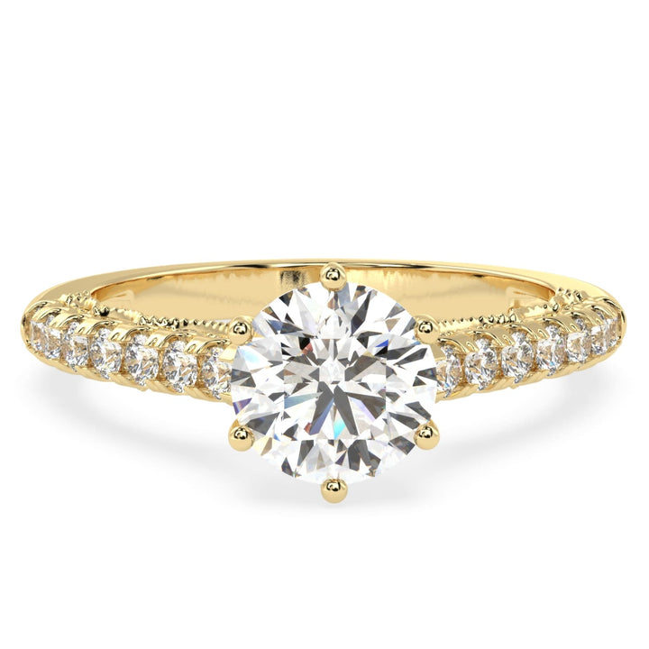 Regal Splendor Solitaire Diamond Ring