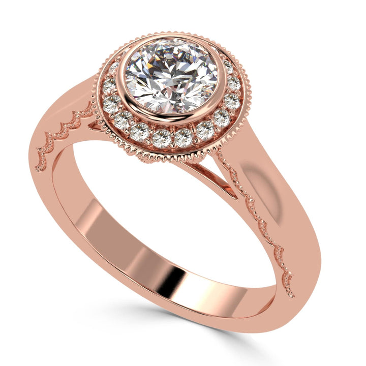 Eternal Grace Solitaire Diamond Ring