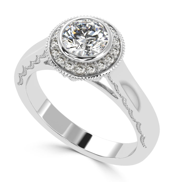 Eternal Grace Solitaire Diamond Ring
