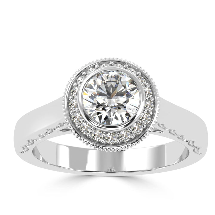 Eternal Grace Solitaire Diamond Ring