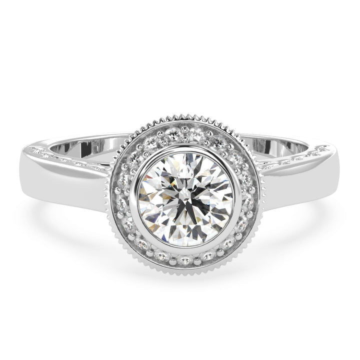 Eternal Grace Solitaire Diamond Ring