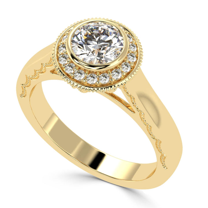 Eternal Grace Solitaire Diamond Ring
