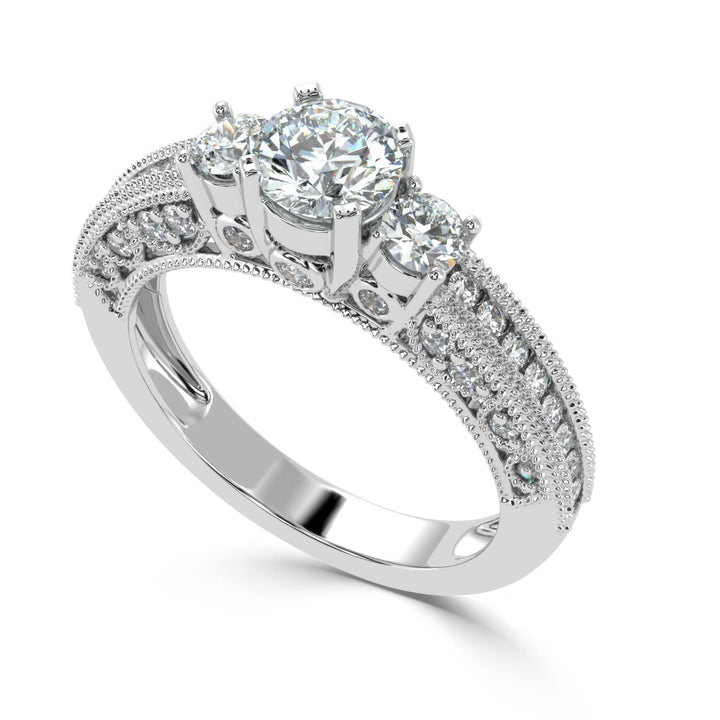 Trinity Brilliance Three Stone Diamond Ring
