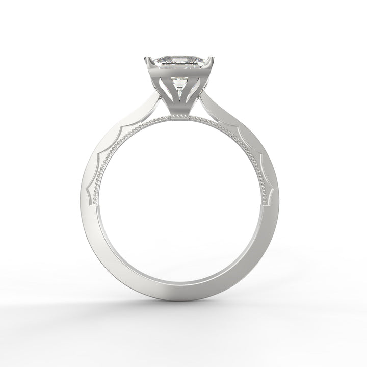 Princess's Promise Solitaire Diamond Proposal Ring
