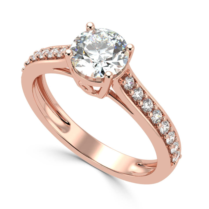 Eternal Radiance Solitaire Diamond Ring