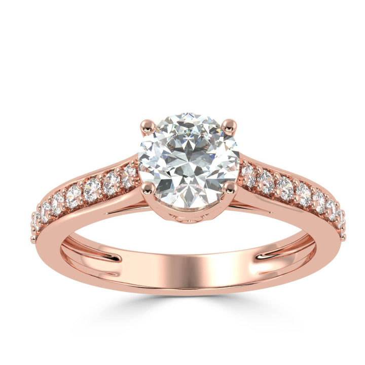 Eternal Radiance Solitaire Diamond Ring