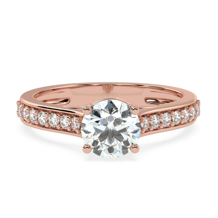 Eternal Radiance Solitaire Diamond Ring