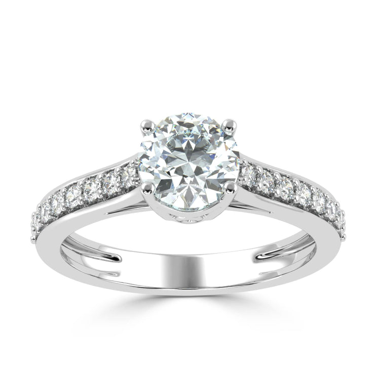 Eternal Radiance Solitaire Diamond Ring
