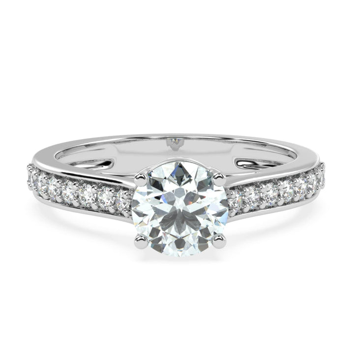Eternal Radiance Solitaire Diamond Ring