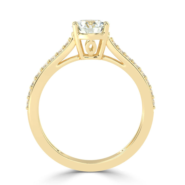 Eternal Radiance Solitaire Diamond Ring