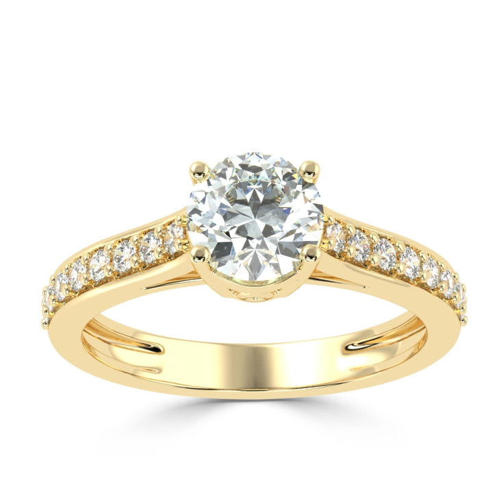 Eternal Radiance Solitaire Diamond Ring