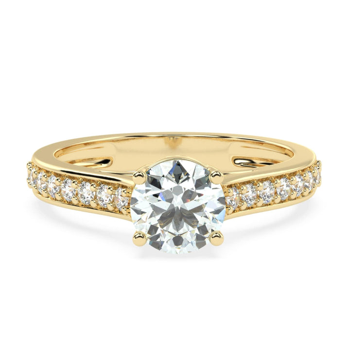 Eternal Radiance Solitaire Diamond Ring