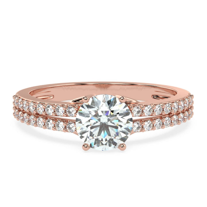 Brilliant Harmony  Solitaire Diamond Ring
