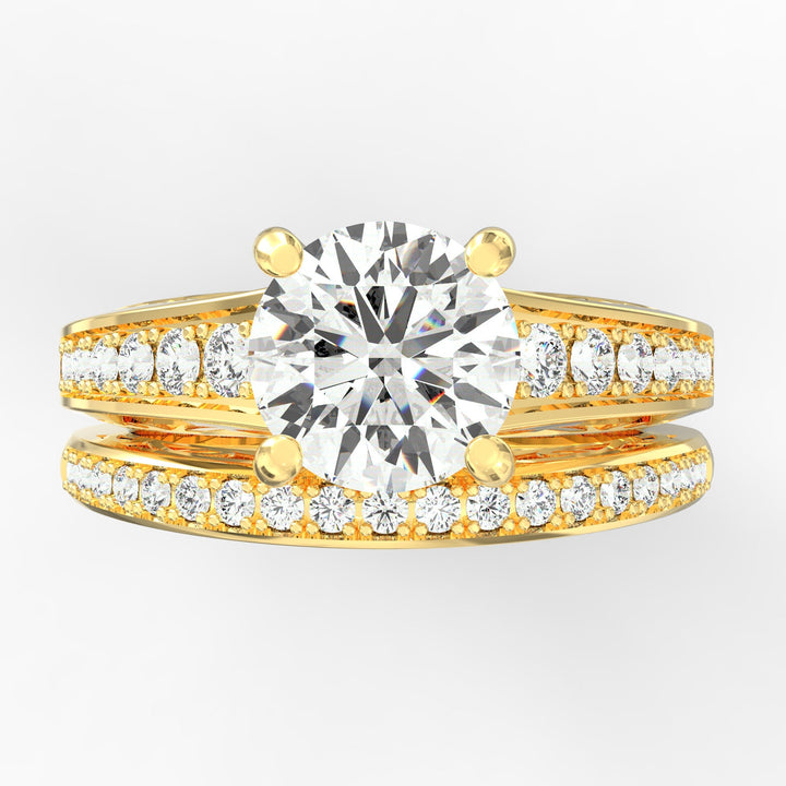 Eternal Embrace Solitaire Wedding Ring